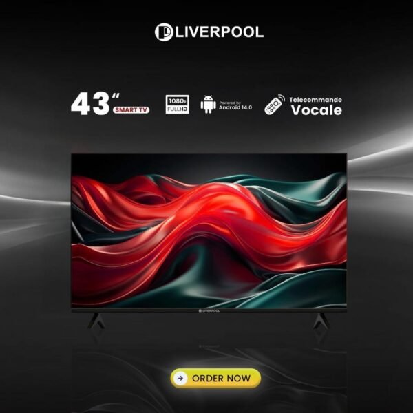 TV LIVERPOOL 43" SMART & TNT